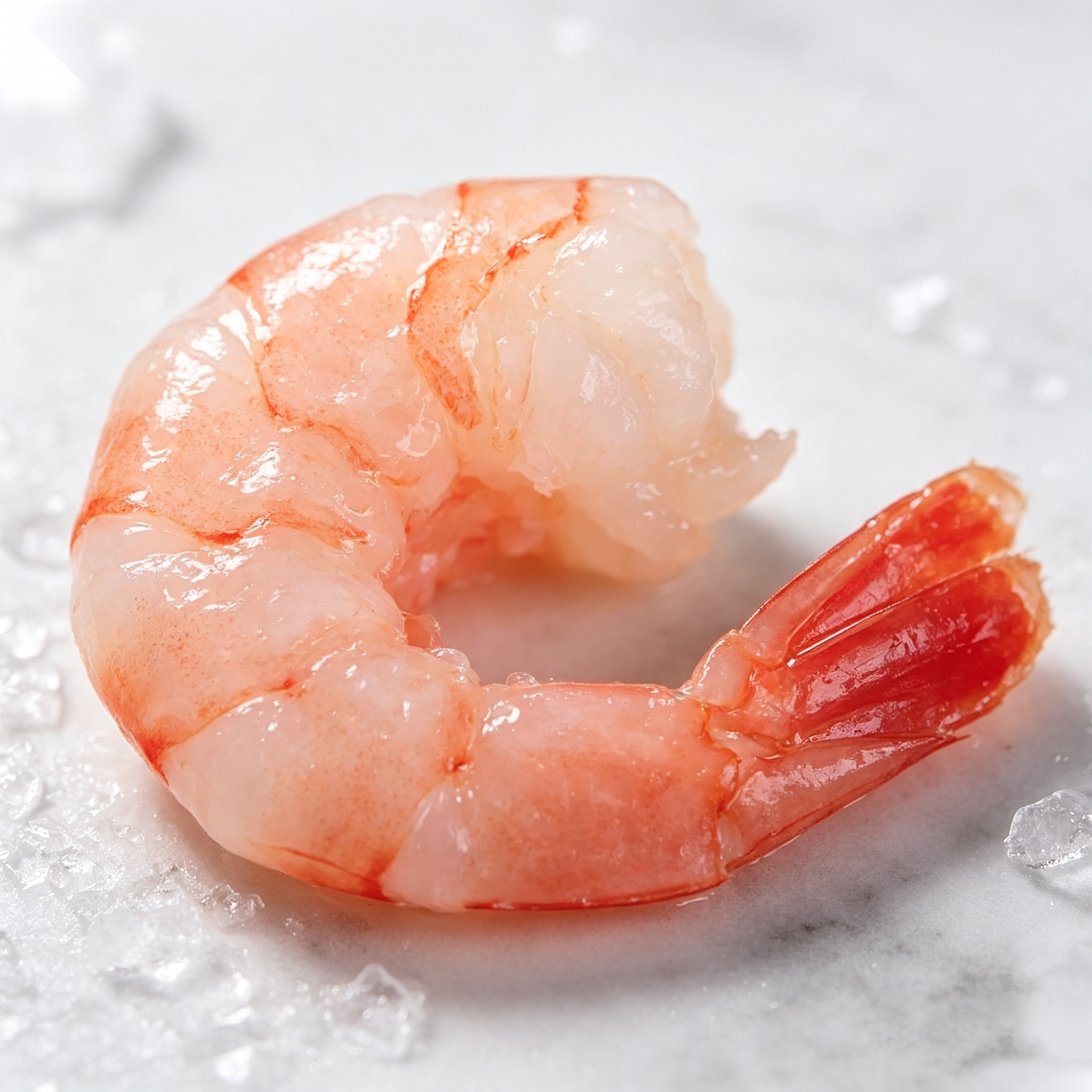 Peeled Tail-On Edible Arctic Shrimp