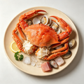 Cooked Frozen Snow Crab Seafood Platter