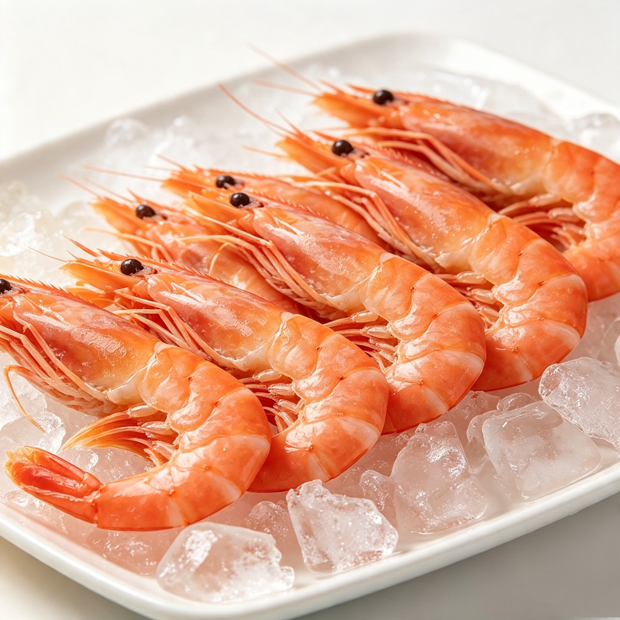 Frozen Cooked Deep-Sea Red Prawns